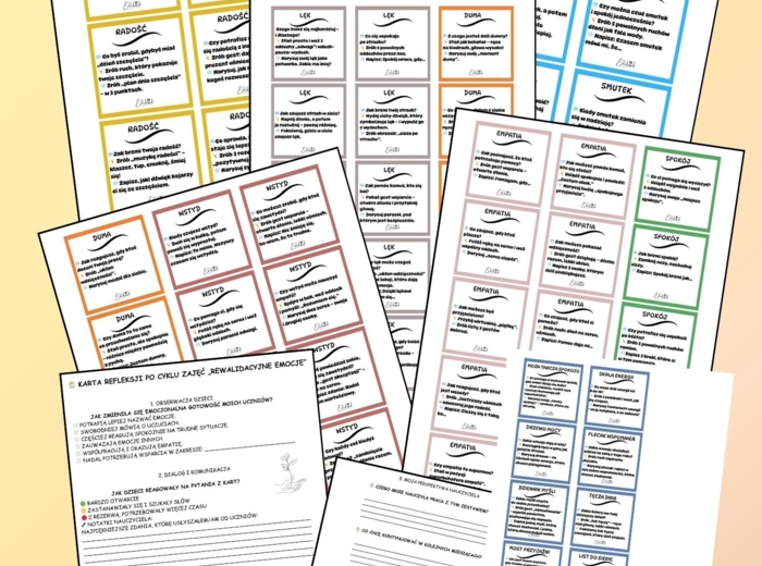 NOWOŚĆ: „Rewalidacyjne Emocje – Karty do rozmowy, ruchu i refleksji