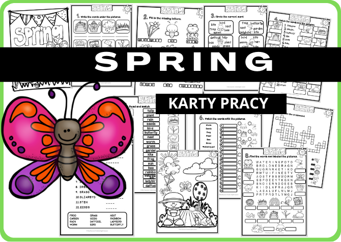 SPRING - WIOSENNE KARTY PRACY