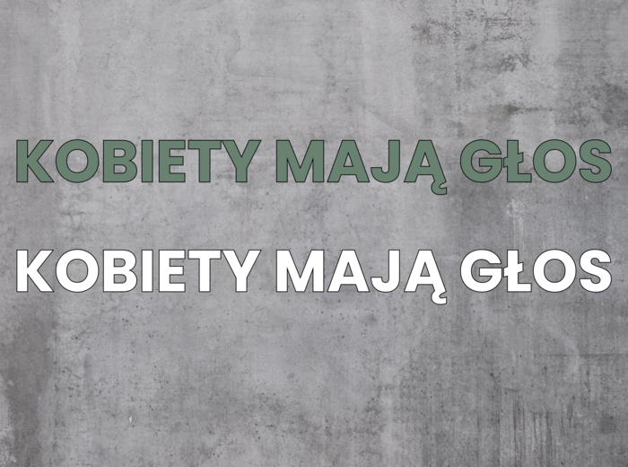 KOBIETY MAJĄ GŁOS - Gazetka szkolna