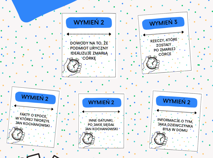 Lekturowe 5 sekund - WIELKI ZESTAW - Lektury z klas 7-8