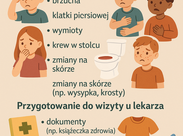 Edukacja zdrowotna – Lekcja 8 – Kiedy iść do lekarza? Objawy choroby i przygotowanie do wizyty