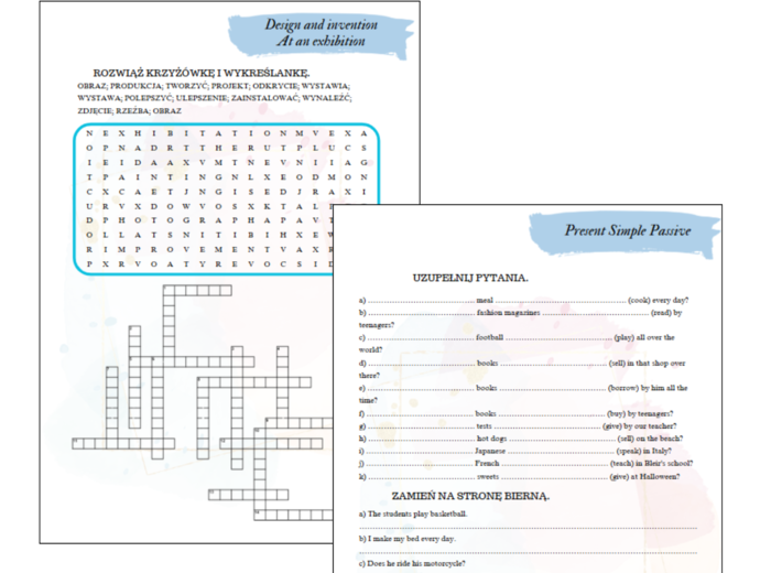 Brainy 7 unit 5 karty pracy gramatyka + słownictwo