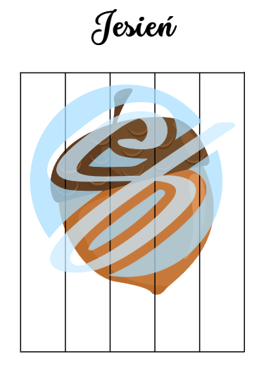 Jesienne Puzzle – Zestaw 6 Układanek dla Przedszkolaków i Młodszych Uczniów – Idealne na Pierwszy Dzień Jesieni