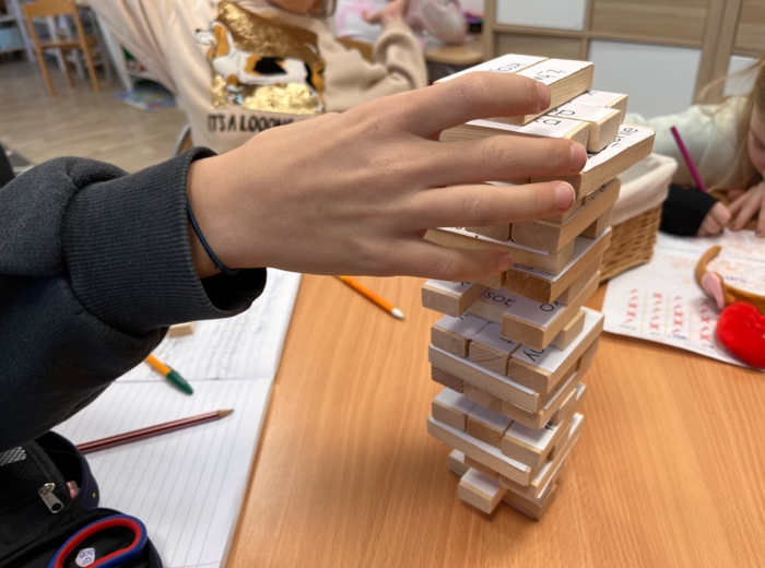 Ortografia klocki różne trudności