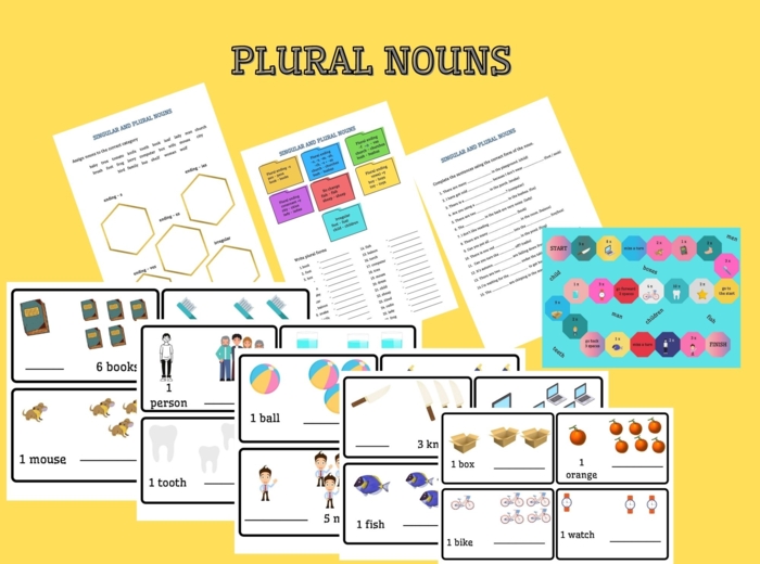 Plural nouns