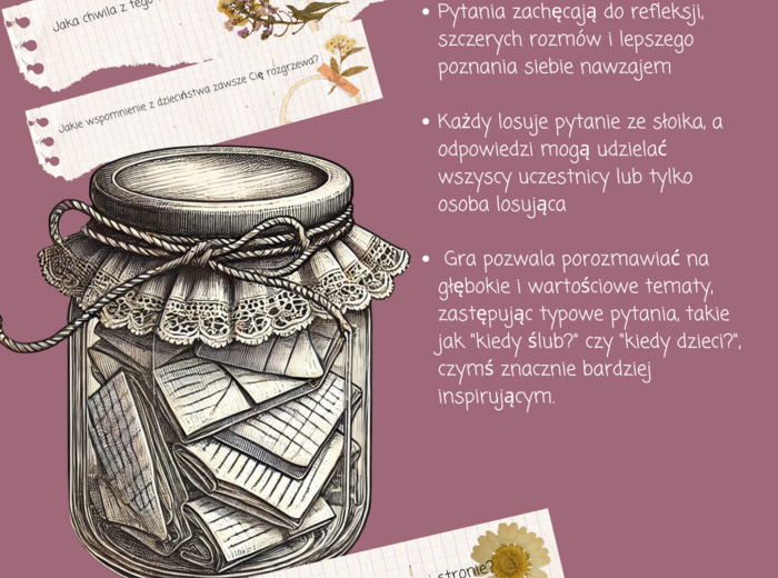 Słój pytań ważnych + wersja Mini