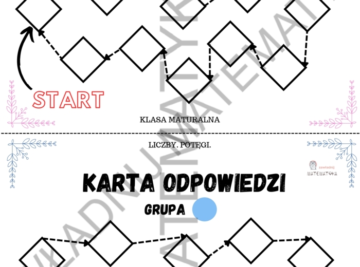 Stacje zadaniowe – liczby, potęgi