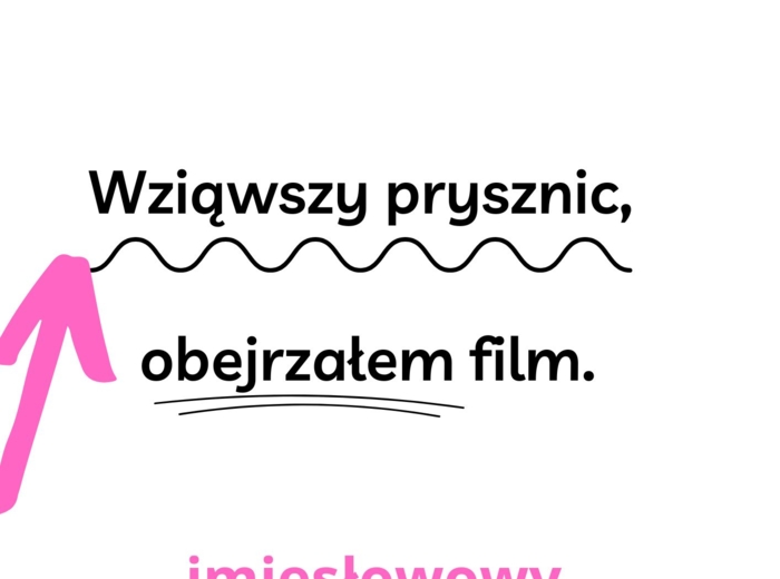 Imiesłowowy równoważnik zdania - prezentacja! HIT!