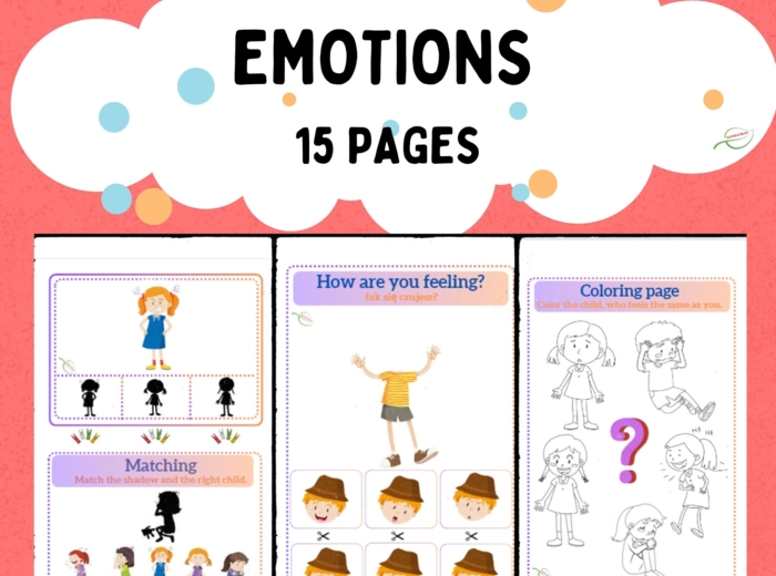 Emotions activities and games/ Emocje gry i zadania