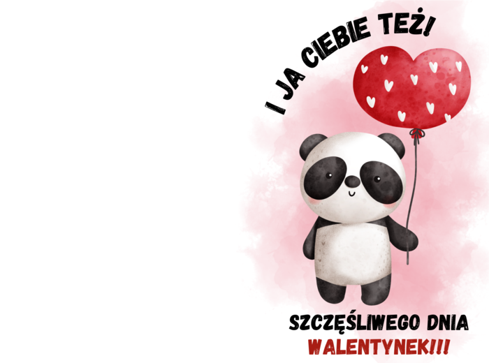 Walentynki z Pandą