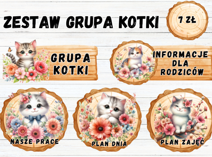 ZESTAW GRUPOWY GRUPA "KOTKI"