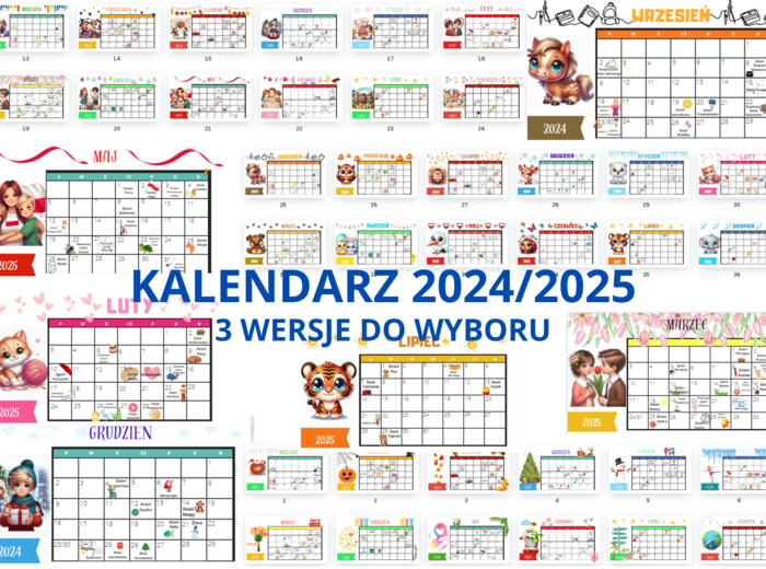 Kalendarz 2024/2025
