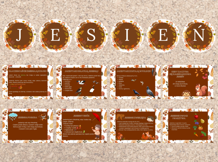Jesień - gazetka