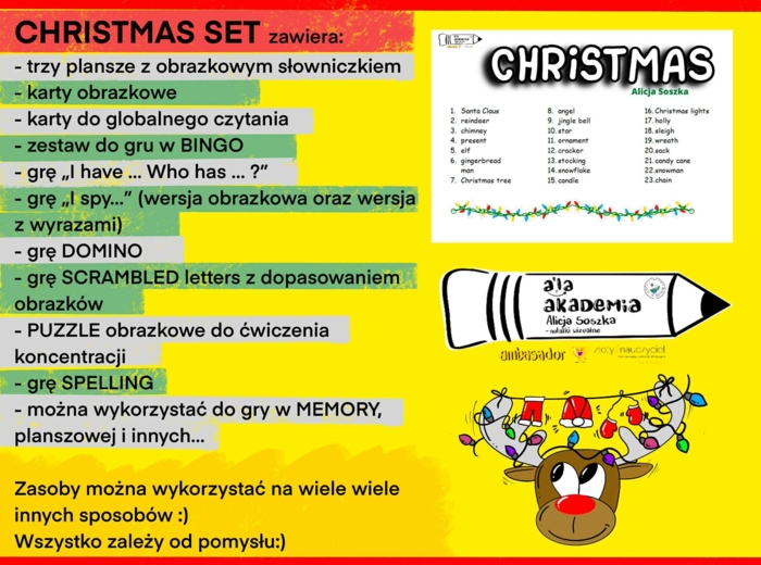 CHRISTMAS set by Alicja Soszka