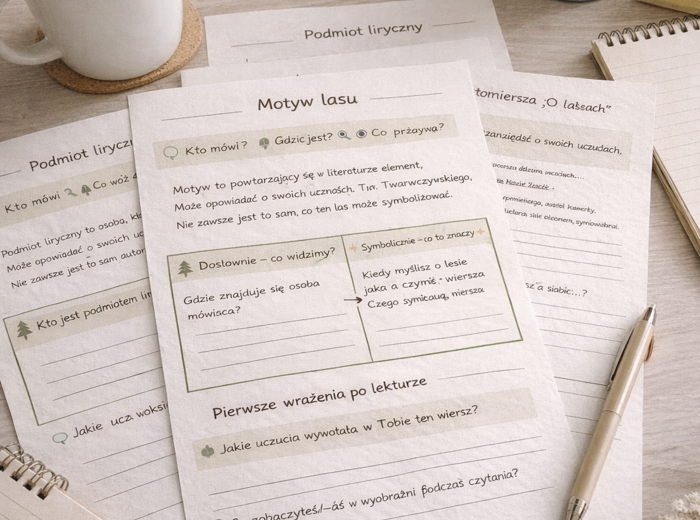 Ścieżki lasu – przewodnik tematyczny do pracy z wierszem ks. Twardowskiego