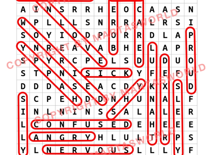 🌟 **"Feelings & Emotions" – edukacyjny materiał wizualny!** 🌟