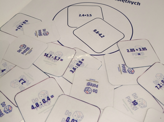 Memory ułamki dziesiętne(rachunki pamięciowe)