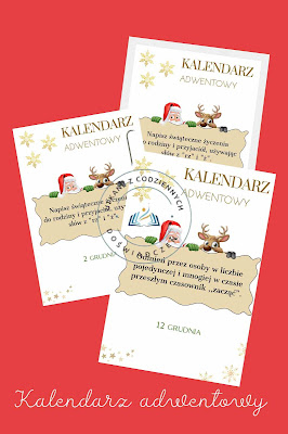 Ortograficzny kalendarz adwentowy na lekcje języka polskiego