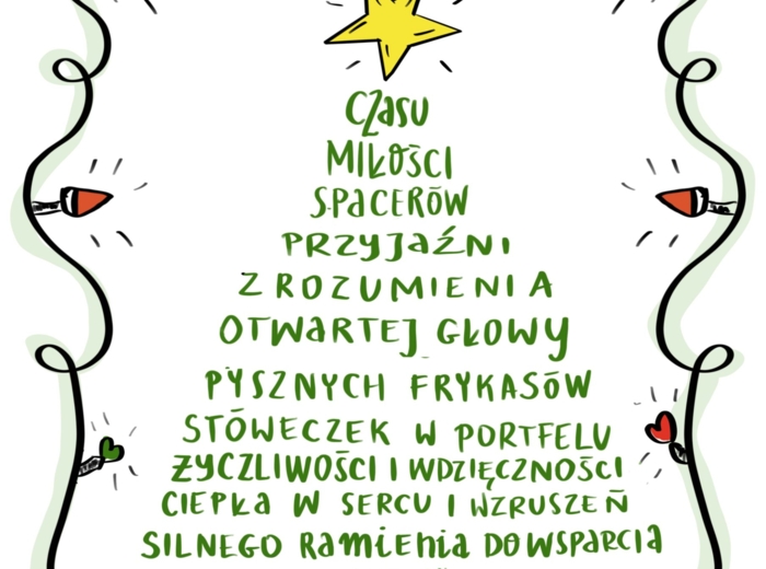 Życzenia do kartki świątecznej