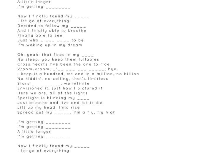 Angielski z piosenką "Dream" zespołu BabyMonster