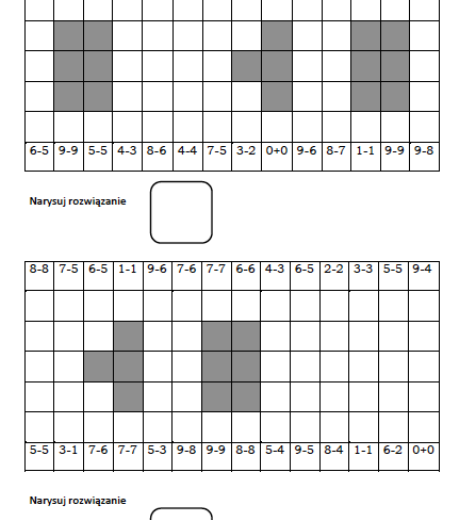 Kodowanka z literą k