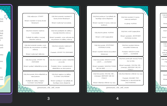 test na czujność - część 2 przyrodnicza