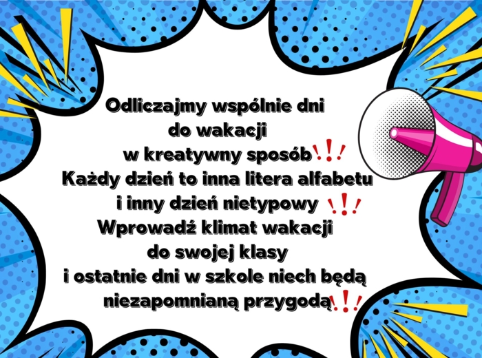 "ABC DO WAKACJI" KREATYWNY PROJEKT KLASOWY