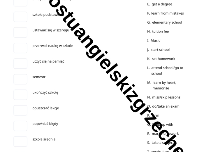Focus 2 – Unit 5 – testy
