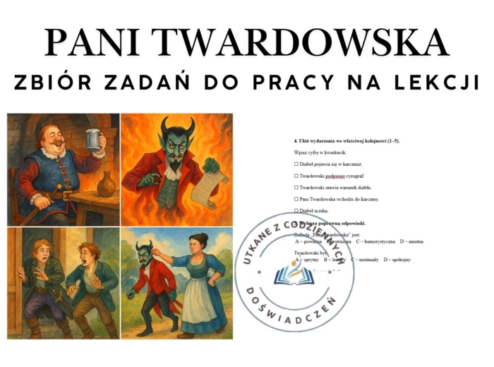 „Pani Twardowska”. Zbiór zadań do pracy na lekcji