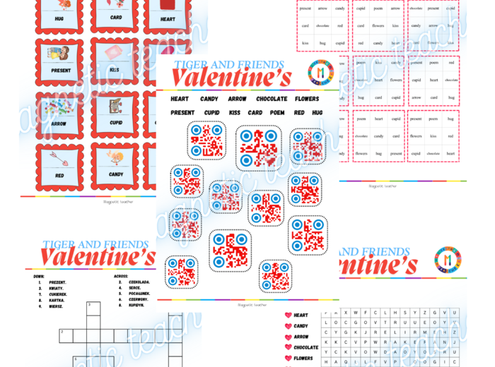 Tiger and Friends  - VALENTINE'S DAY