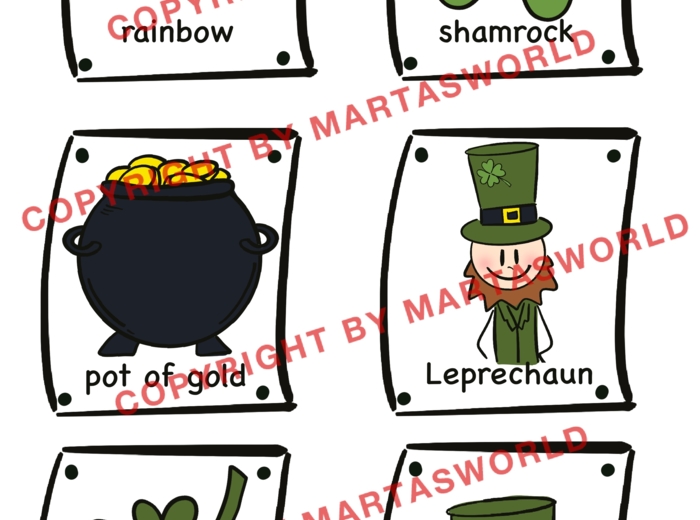 🍀 St. Patrick’s Day – kreatywna karta pracy do nauki angielskiego