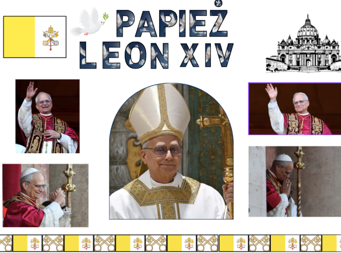 ✨ GAZETKA SZKOLNA – PAPIEŻ LEON XIV ✨ 27 stron A4