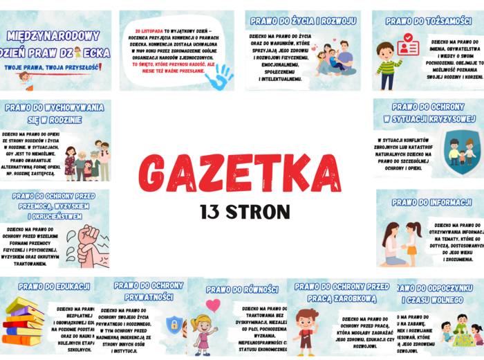 Międzynarodowy Dzień Praw Dziecka /Prawa Dziecka/ GAZETKA
