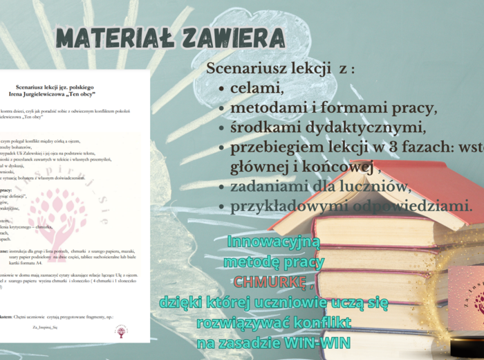 Scenariusz lekcji z chmurką - "Ten obcy"