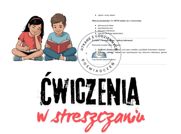 Jak streszczać teksty? Analiza i ćwiczenia na podstawie artykułu o emocjach czytelnika