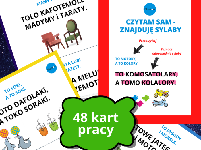 Czytam sam – znajduję sylaby