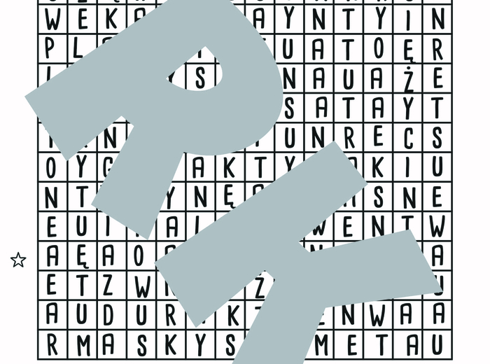 Kosmiczna wyszukiwanka. Wykreślanka.