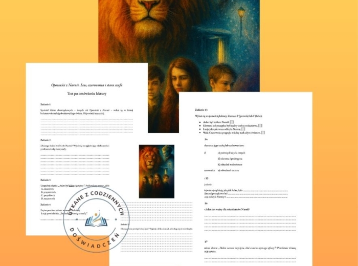 Opowieści z Narnii. Lew, czarownica i stara szafa Test po omówieniu lektury