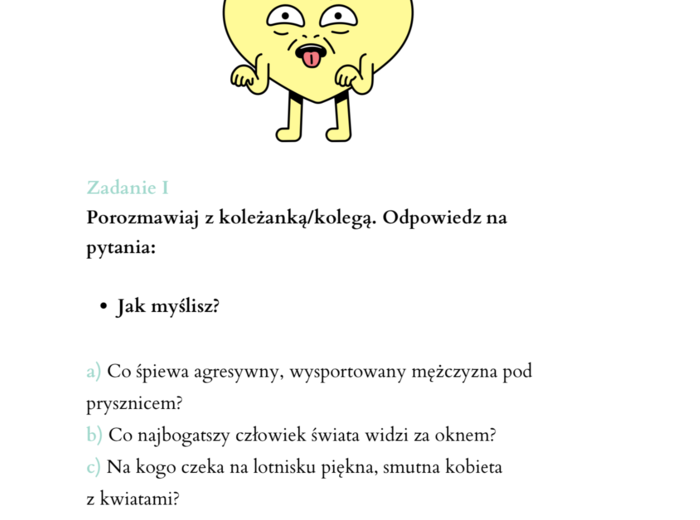 Myślę, że to nie ma sensu. Biernik: kocha, lubi, prześladuje