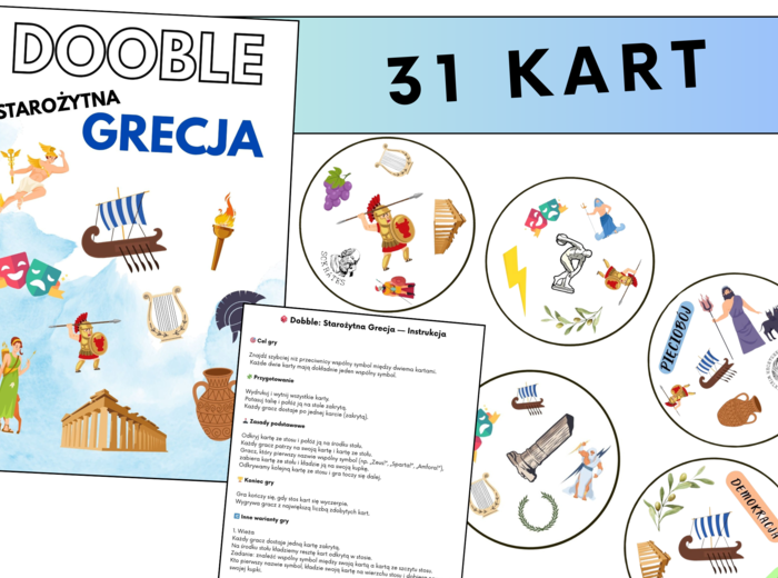 Dooble Historia: Starożytna Grecja – Nauka przez Zabawę