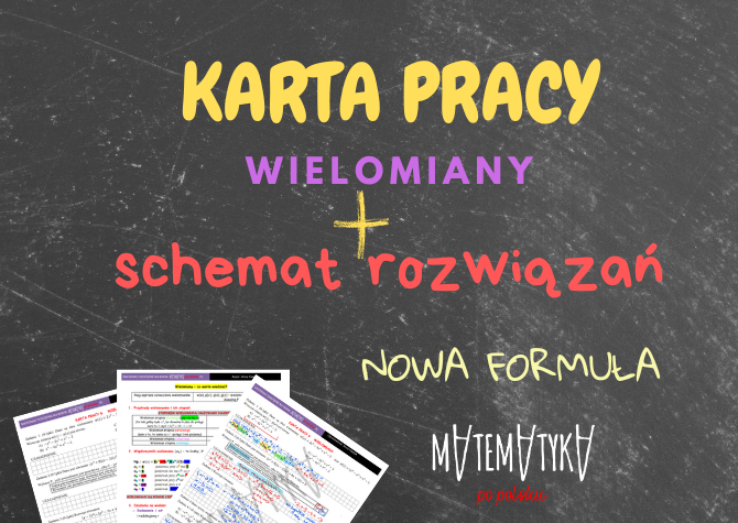 Karta pracy - WIELOMIANY - poziom podstawowy