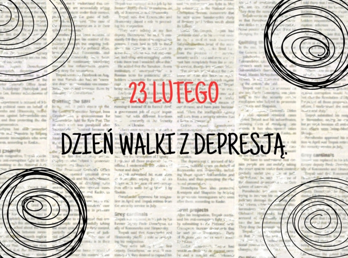 Gazetka Dzień Walki z Depresją.