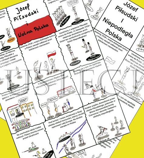 Józef Piłsudski i niepodległa Polska - komiks
