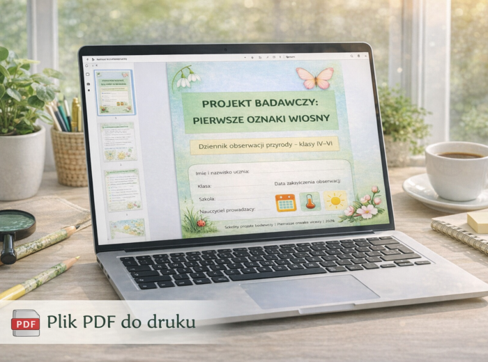 Projekt badawczy „Pierwsze oznaki wiosny”