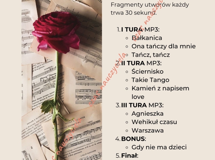 Jaka to melodia. Dzień Mamy i Taty. Dzień Rodziny. Zabawa z publicznością.