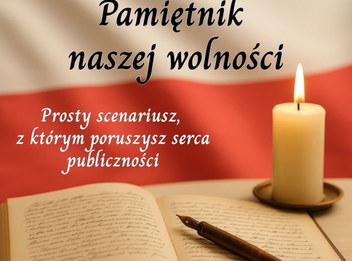 "Pamiętnik naszej wolności"- scenariusz patriotyczny dla uczniów szkół podstawowych i ponadpodstawowych