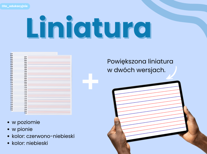 Liniatura - różne warianty