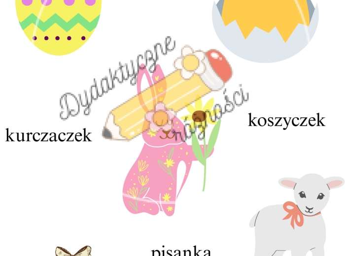 Wielkanocne karty pracy dla klasy 1.