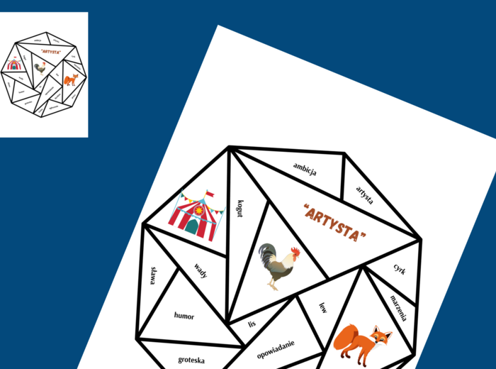 ARTYSTA – układanka – puzzle – egzamin – powtórka