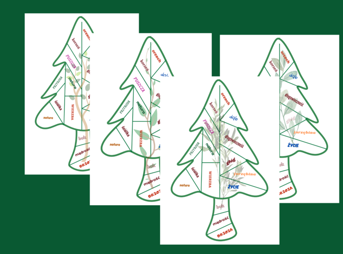DZIEŃ LASÓW - DZIEŃ DRZEWA – ortografia – puzzle – 4 wersje